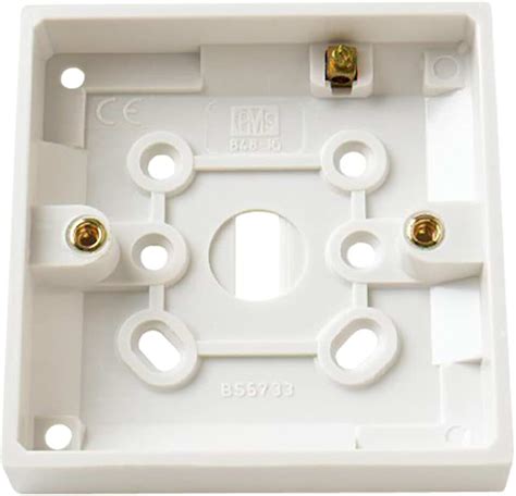 electric socket back box|single light switch back box.